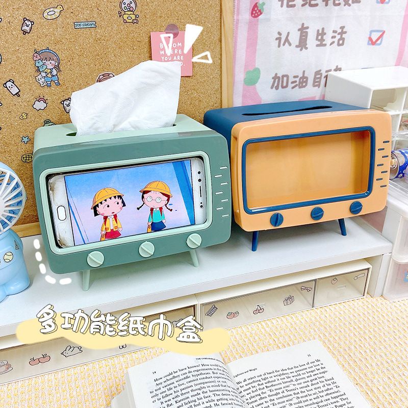 Desktop Multifunctional Tissue Box 桌面多功能纸巾盒 | Shopee Singapore