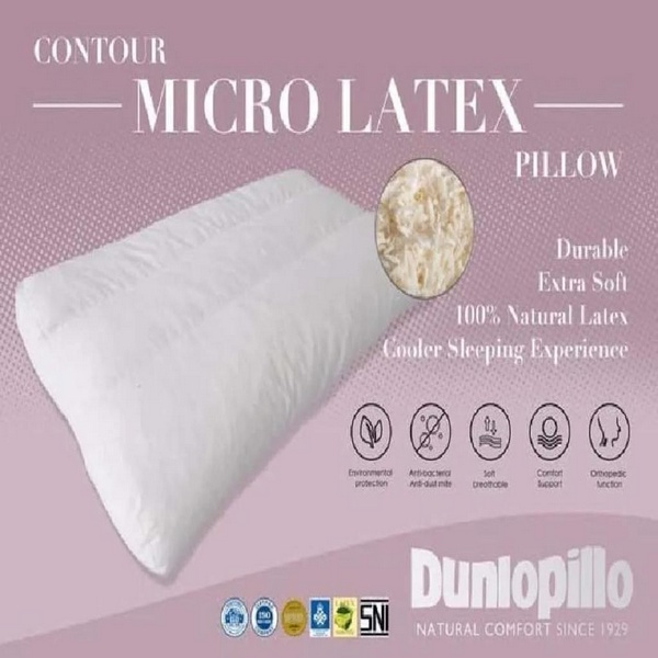Micro latex pillow discount