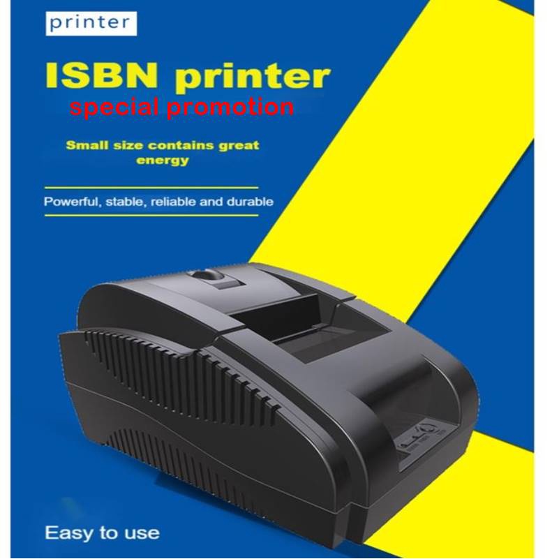 Thermal Label Printer POS Printer 58MM Portable Receipt Label Printer
