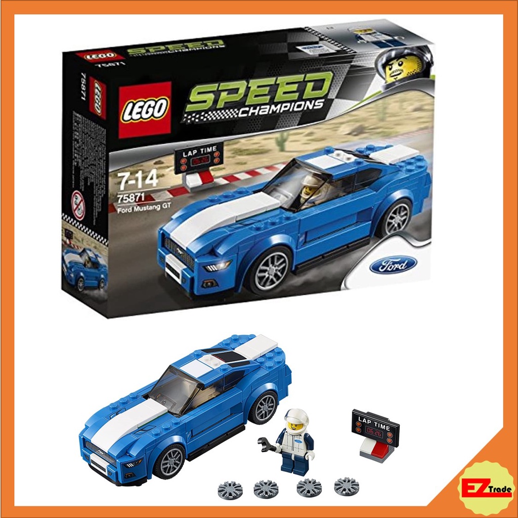 LEGO Ford Mustang (75884) (75871) Speed Champions Retired Cars