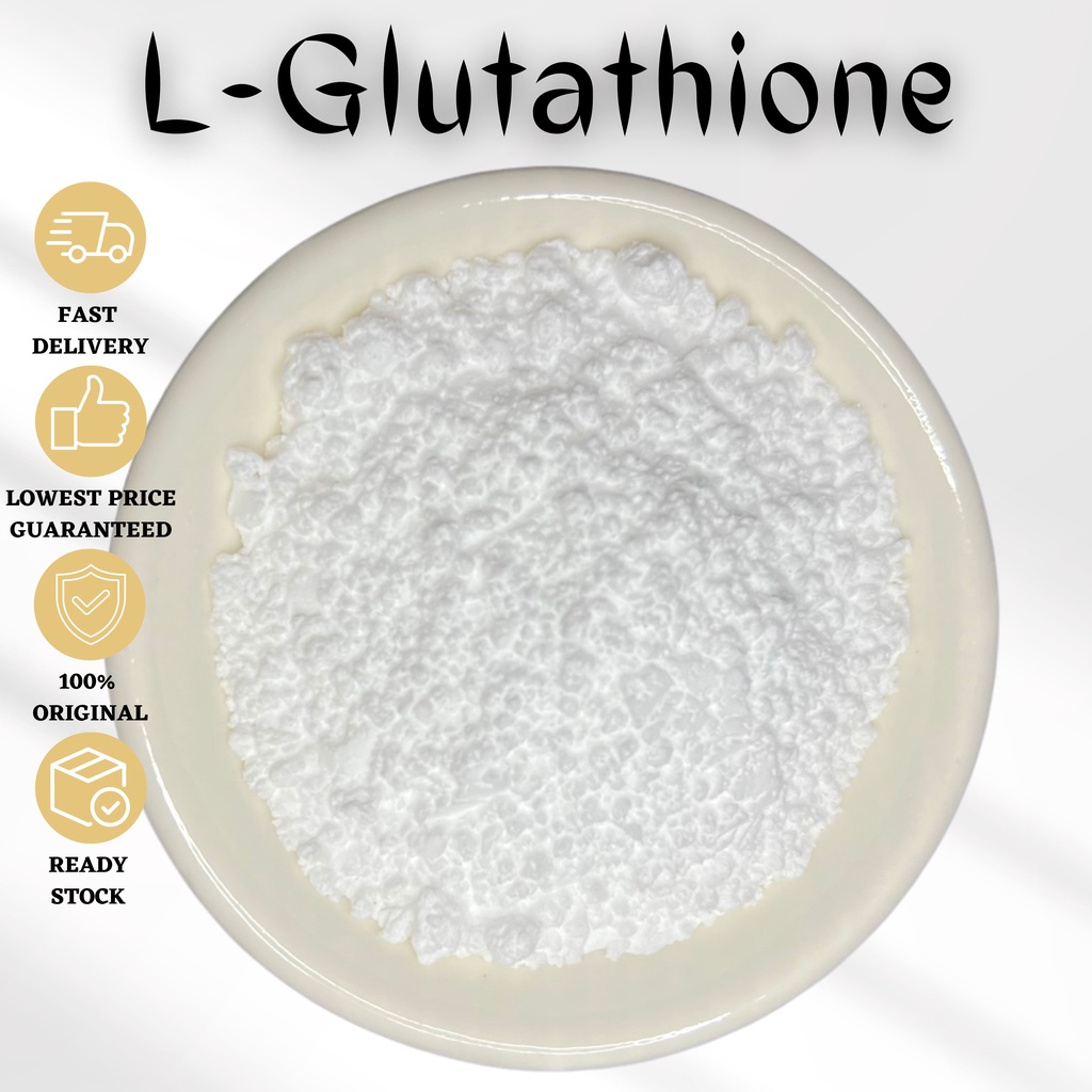 pure glutathione powder L-glutathione pure powder / 谷胱甘肽 / glutathione powder / gluta powder / 10g,  20g and 50g