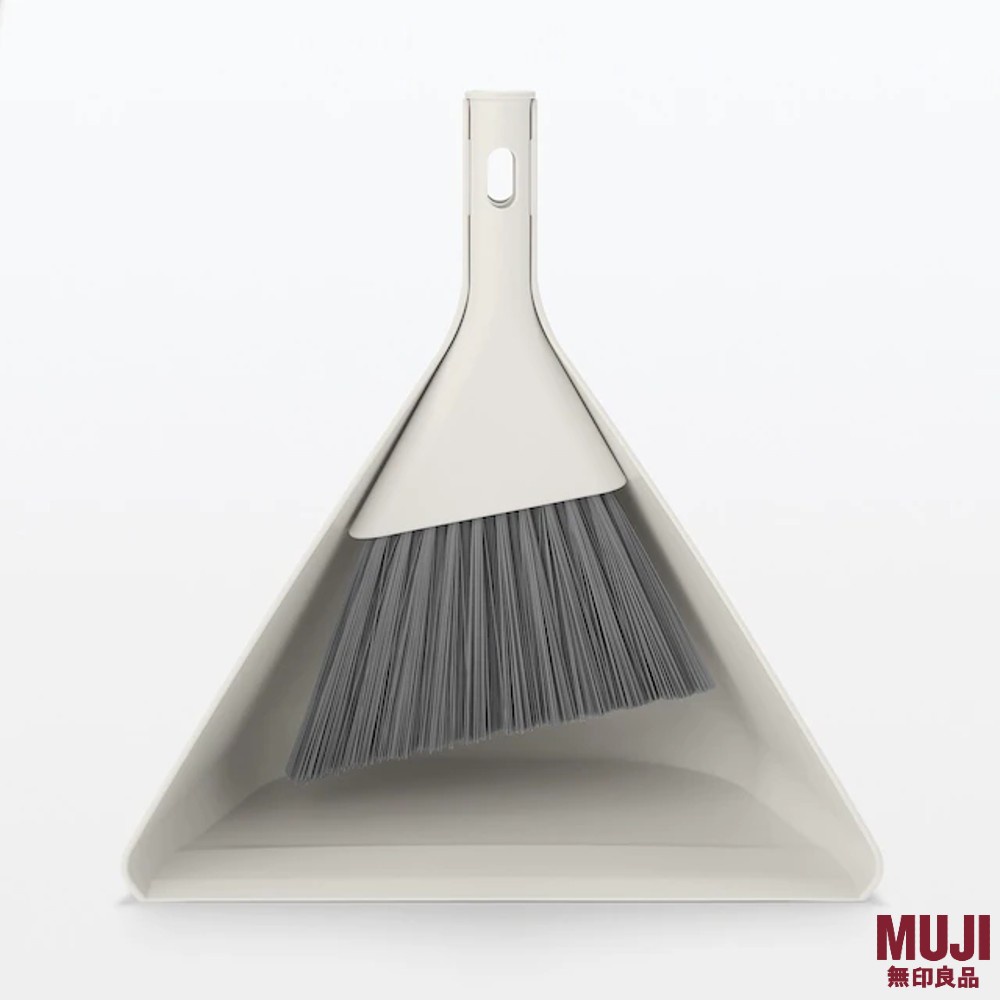 MUJI Cleaning System Outdoor Broom & Dustpan | Shopee Singapore