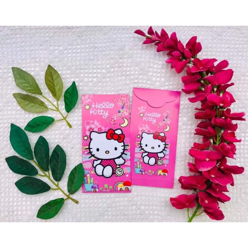10 Sturdy Paper Hello Kitty Red Packets Type 1 (16x8 cm) | Shopee Singapore