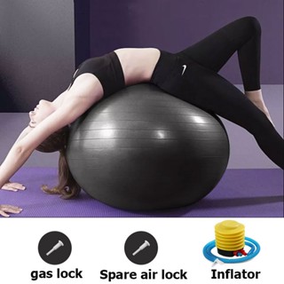 25cm Yoga Ball Anti-burst Thick Stability Ball Mini Pilates Barre Physical  Ball 