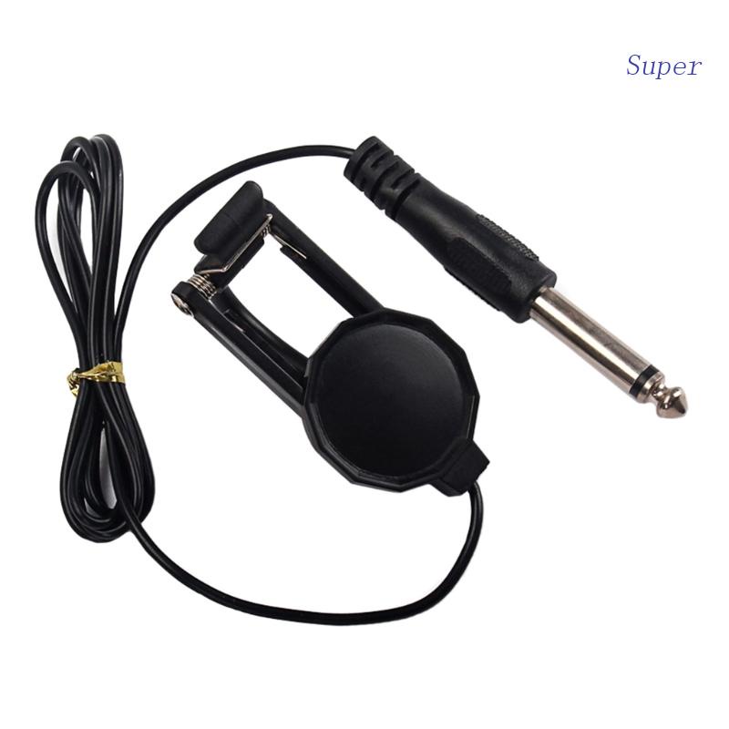 Super Guitar Acoustic Clip On Pickup Universal General Piezo Contact