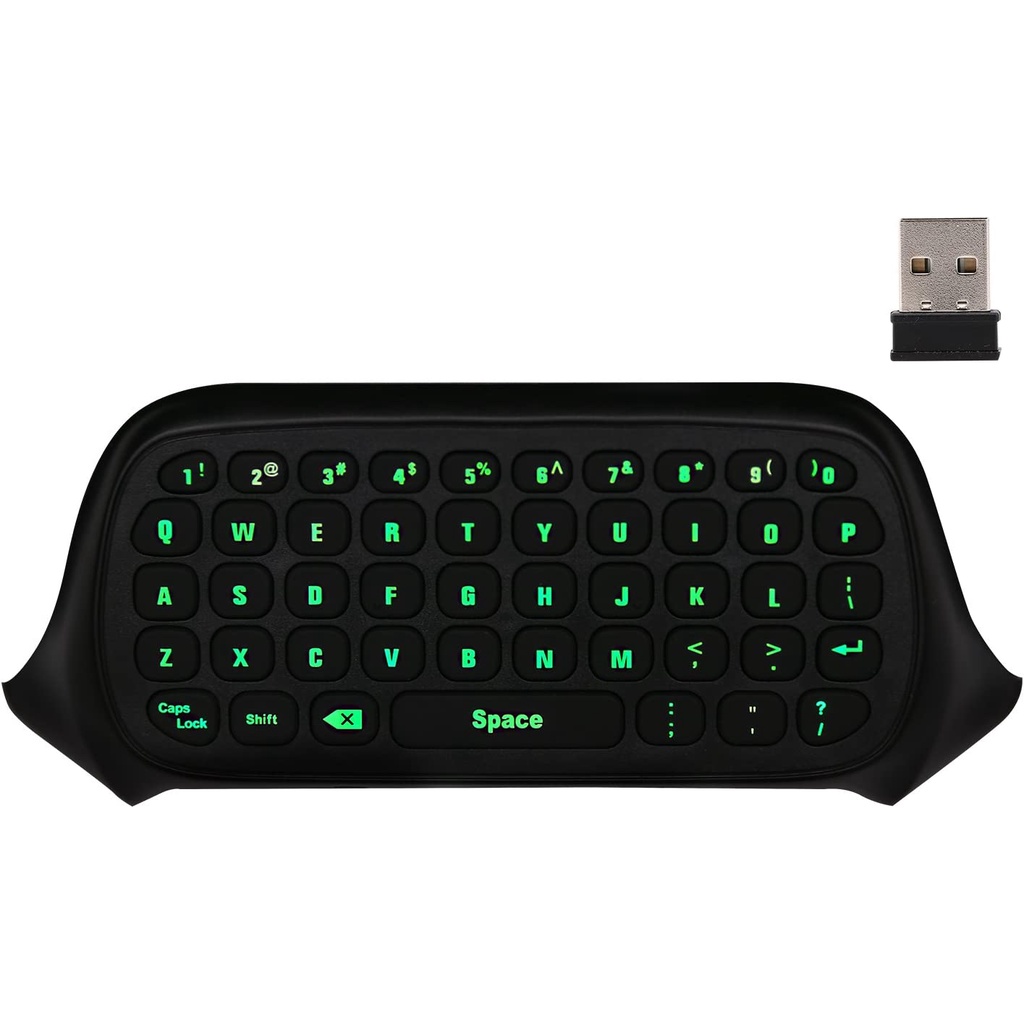 For Xbox Series S Teclado Inalambrico Xbox One Moko Green