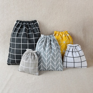 Cotton Drawstring Storage Bag 5 Colours / 6 Sizes 100% Cotton Drawstring  Bag, Drawstring Bag for Washing / Laundry / Toys 