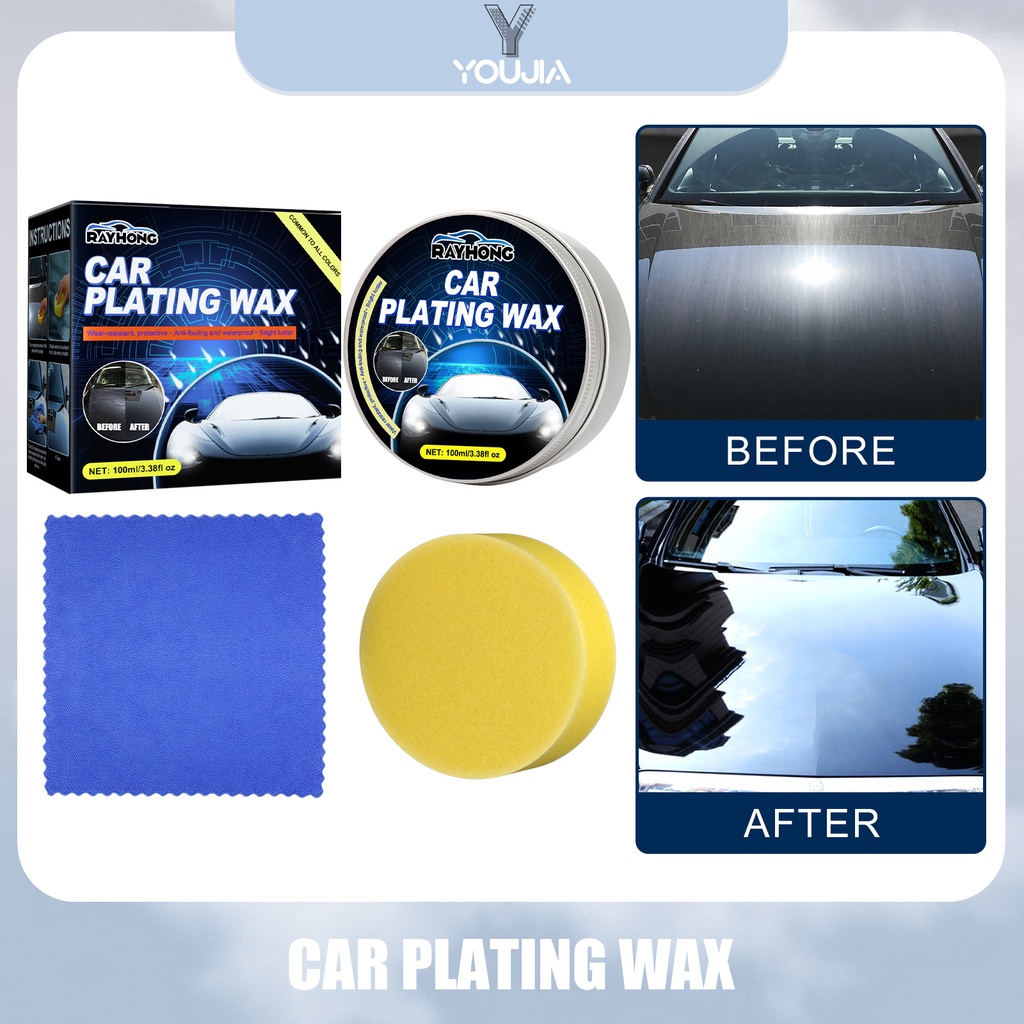 RAYHONG Car Plating Wax Waterproof Coating Wax Car Cleaning Products