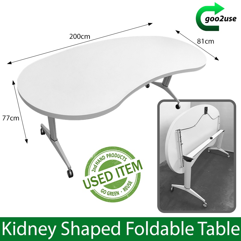 [FREE DELIVERY] Movable Foldable Table Office Computer Study Mobile