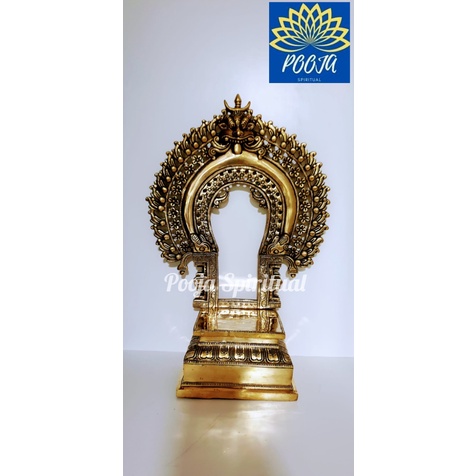 Brass Thiruvachi with Beedam / Prabhavali arch with Beedam | Shopee ...
