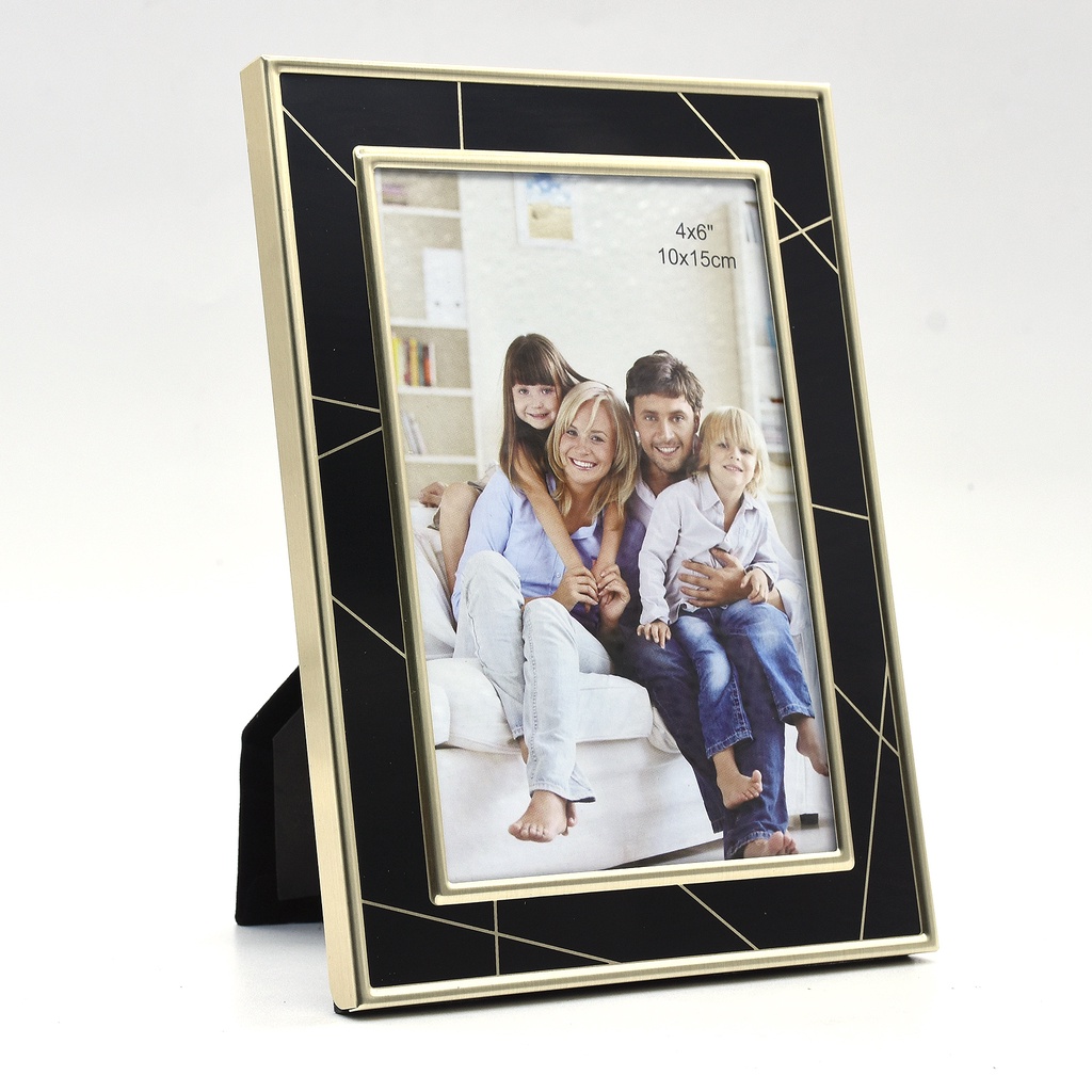 [NEW] Black & Gold Metal Photo Frame | Local Stock | 4R, 5R, 6R & 8R ...
