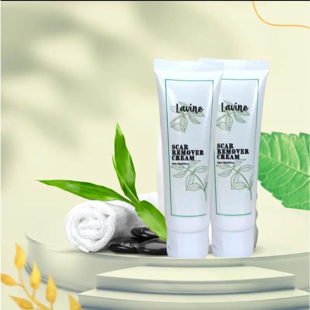 HITAM Lavine SCAR REMOVER Exhaust Burn SCAR Removal Cream, Keloid Scars