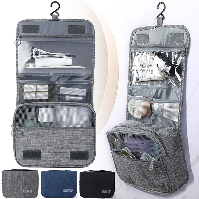 Case Organizer Men's Toiletry Travel Bag Foldable Toiletry