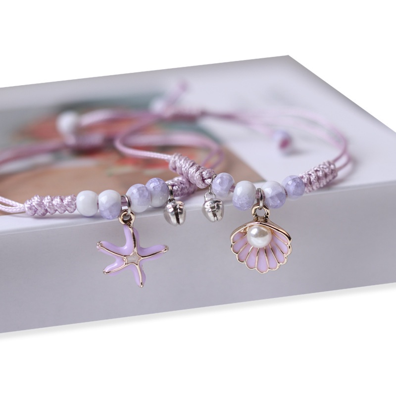 Purple pearl bracelet sale