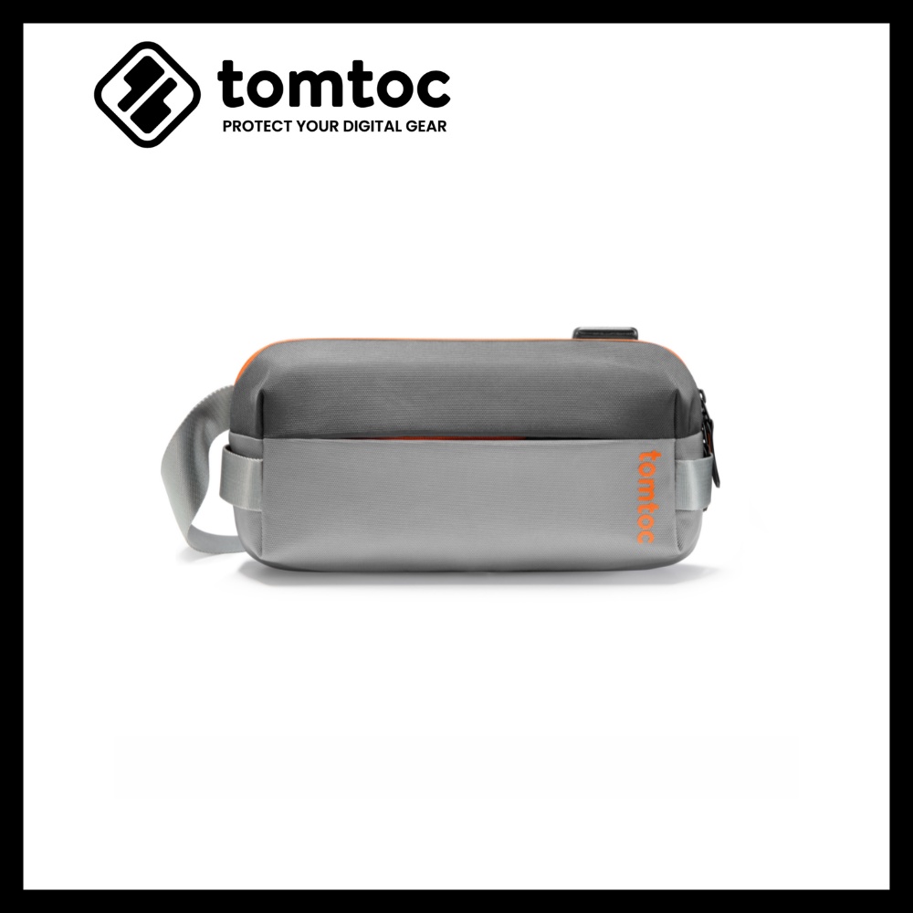 tomtoc H02 Minimalist EDC Shoulder Sling Bag | Space Gray | Shopee ...