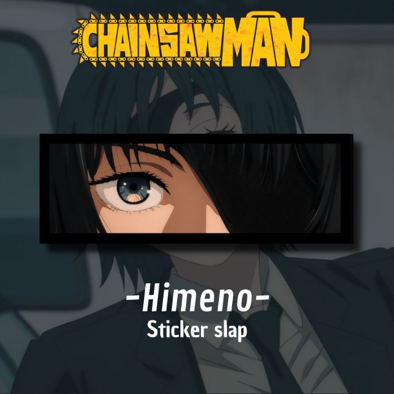 Anime HIMENO CHAINSAWMAN SLAP STICKER (WATERPROOF) | Shopee Singapore