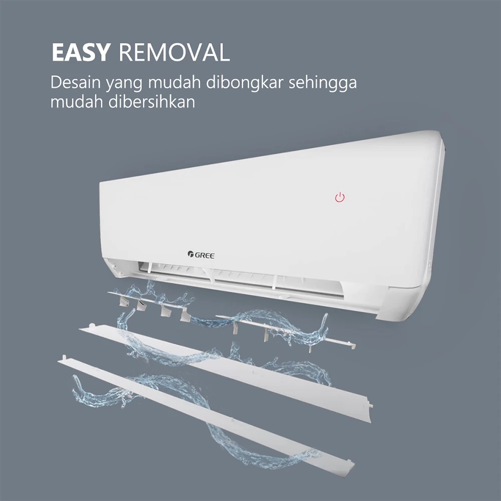 AC SPLIT GREE GWC-09F5S INVERTER 1 PK GWC09F5S GWC 09F5S AIR CONDITIONER - Gambar 4