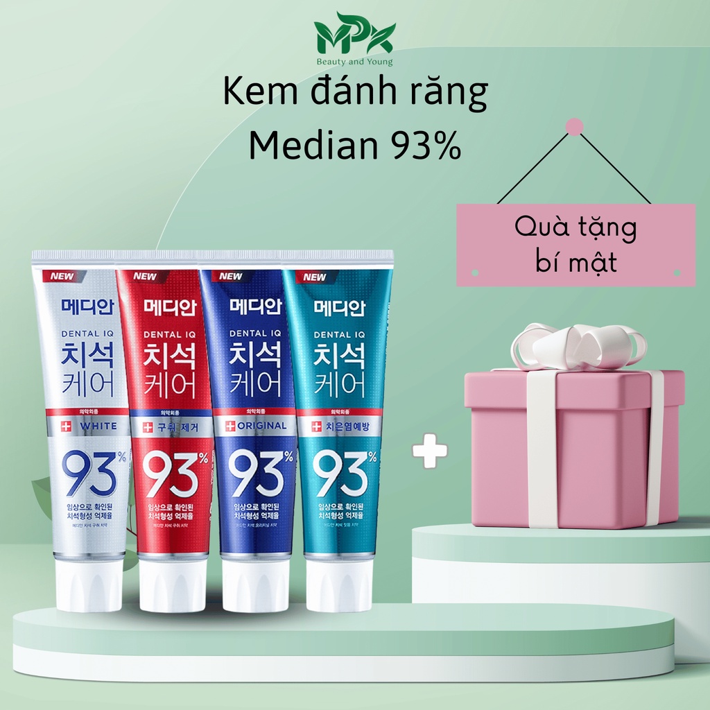 Median Dental IQ 93% Korea Toothpaste 120g Whitening Toothpaste - MPX ...