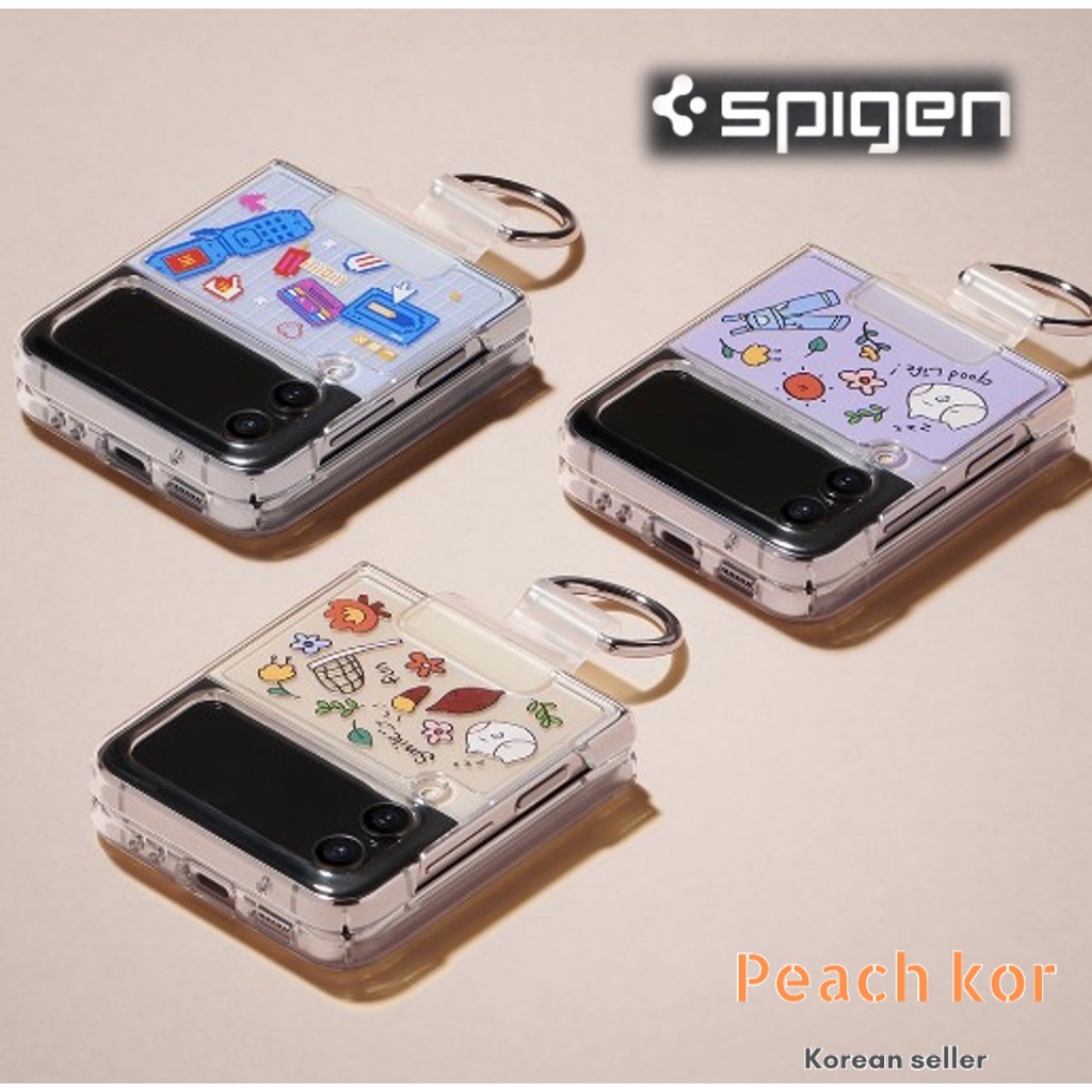 [SPIGEN] GALAXY Z FLIP 4 CASE Thin Fit Ring My Sketch , Z Flip 4 Ring