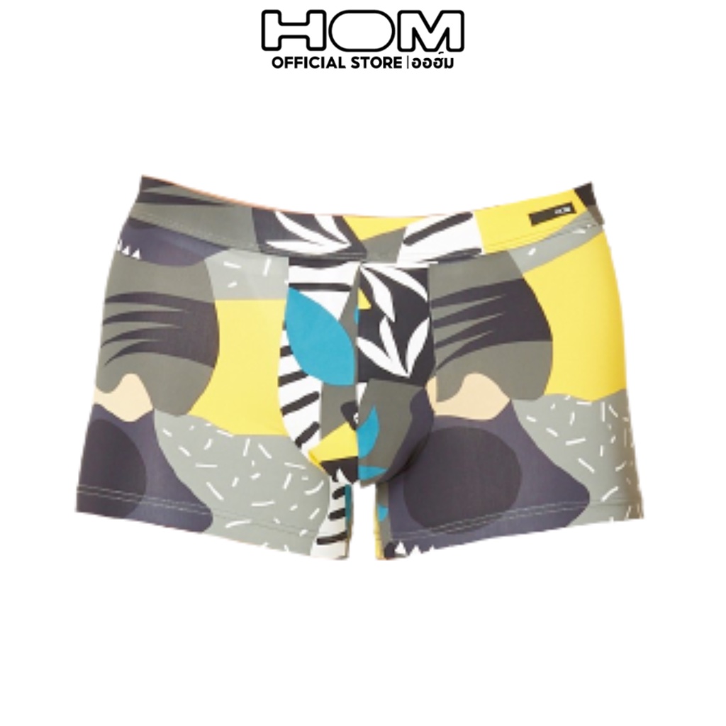 HOM (Auhm) Model 401824-00XD Palette Men's Boxer Fabric Soft And ...