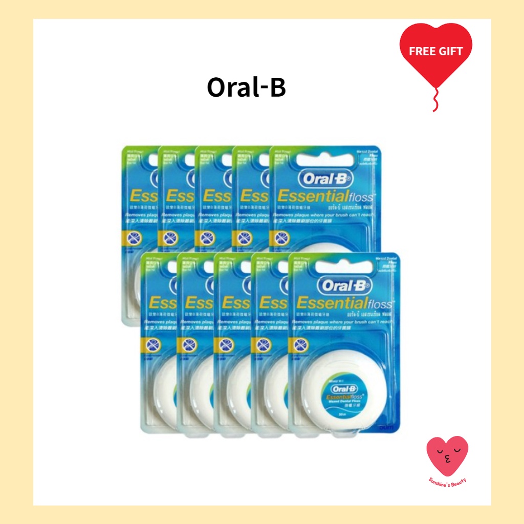 [Oral-B] Essential Floss Mint 50m | Shopee Singapore