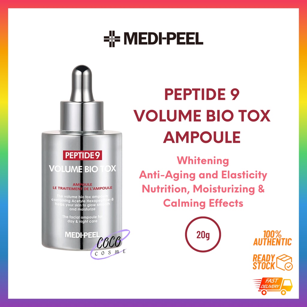 MEDI-PEEL Peptide 9 Volume Bio Tox Ampoule 100ml | Shopee Singapore