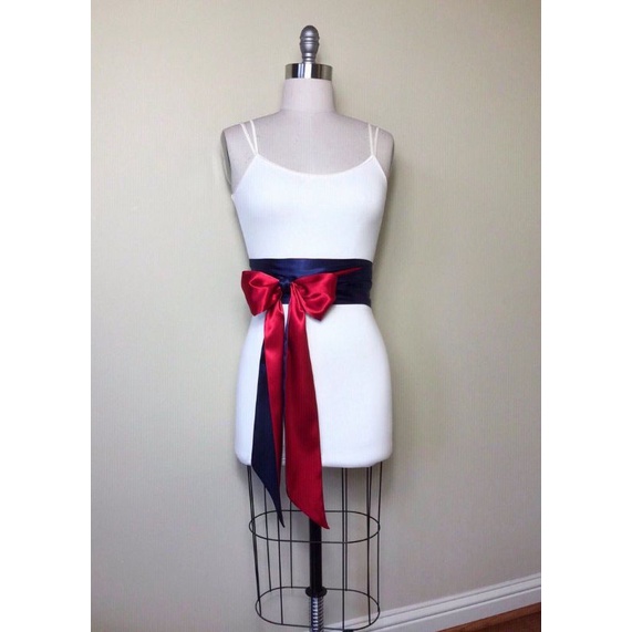 Red belt sale for dress