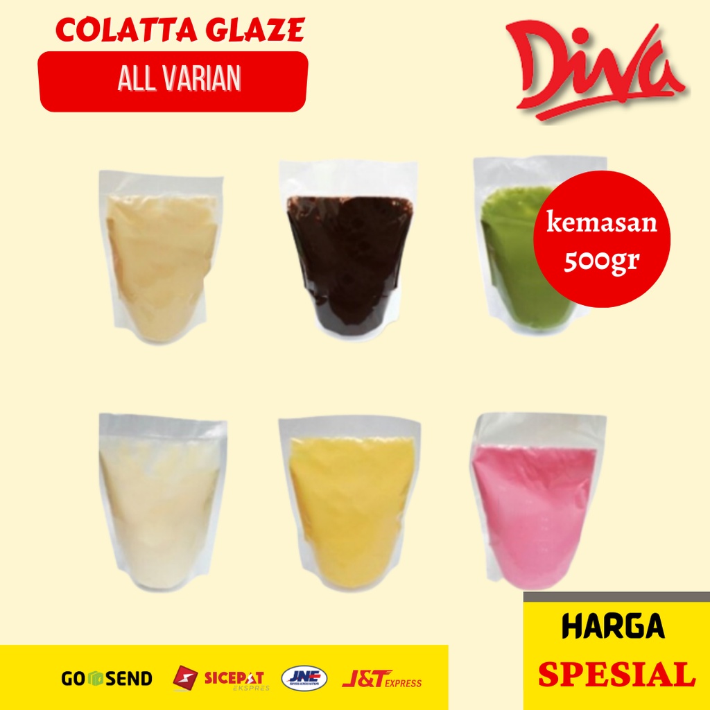 Colatta Glaze All Variants Toppings, 500g pack | Shopee Singapore