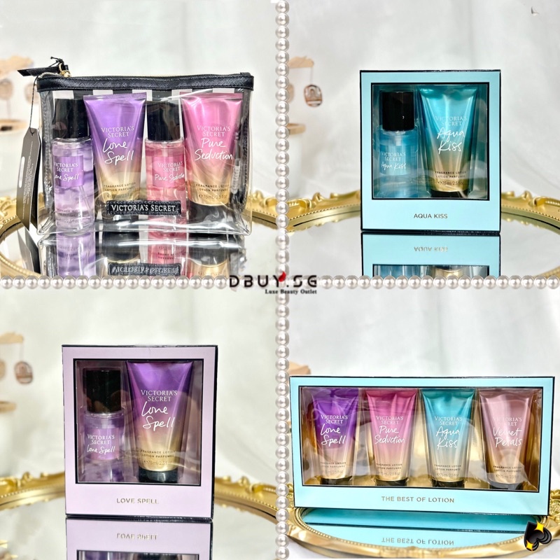 Victoria's Secret (Aqua kiss 3 set) Victoria's Secret Aqua Kiss