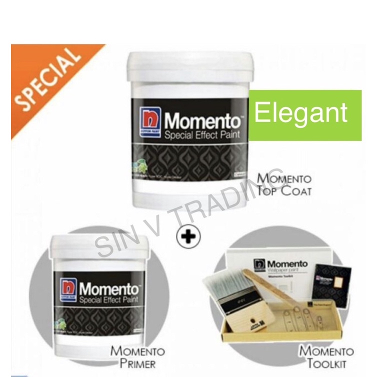 NIPPON Momento Special Textured Paint Rough Surface Shopee Singapore