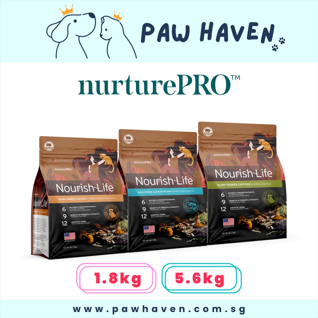Nurture Pro Nourish Life Dry Cat Food Kibbles, Complete Diet, Weight