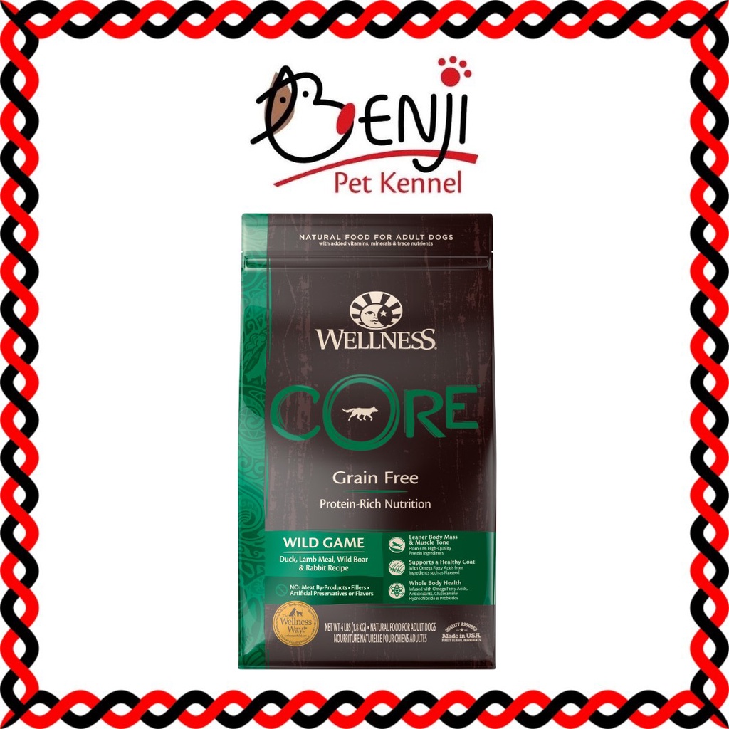 Wellness CORE Wild Game Dog Food 12lbs/22lbs Shopee Singapore