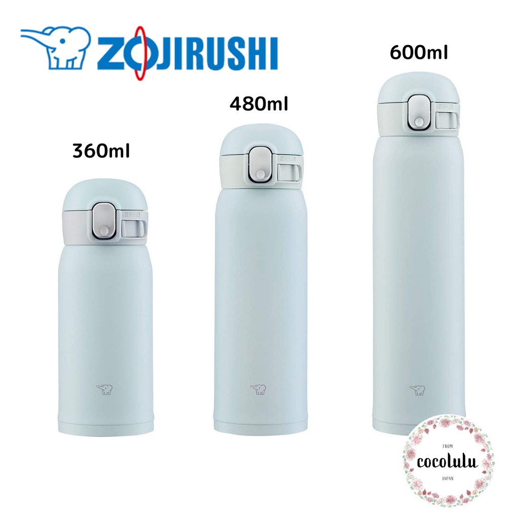 Zojirushi Sm-Wa60-Hl Stainless Steel Mug Seamless One Touch Ice