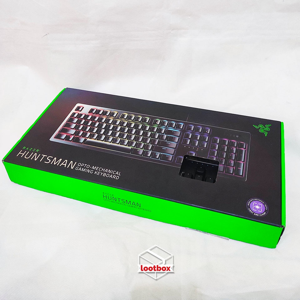 Razer Huntsman Optical Mechanical Gaming Keyboard [SECOND] | Shopee ...
