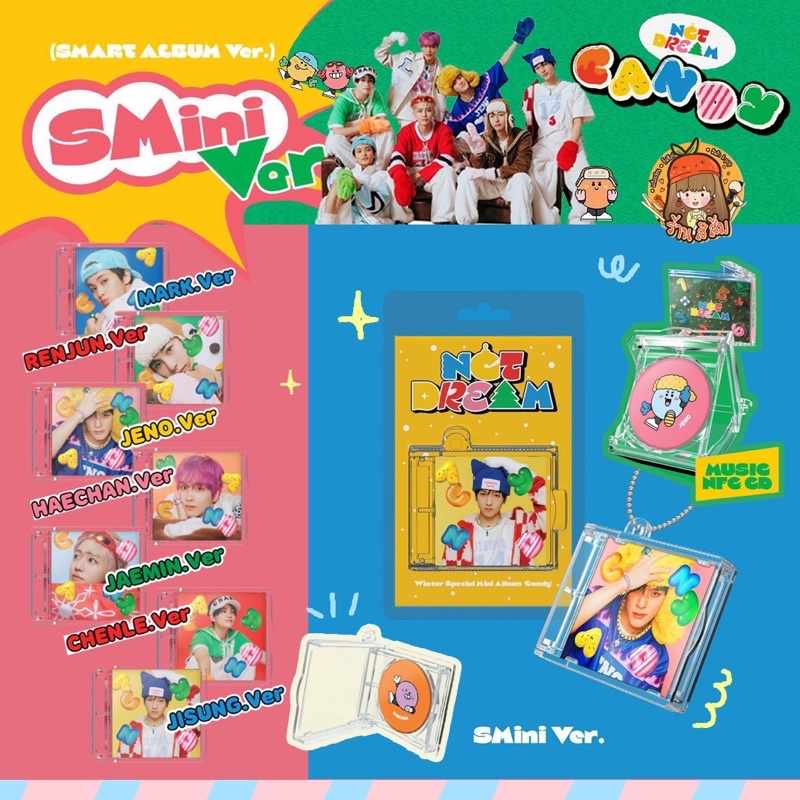 Smini Ver. NCT DREAM winter special mini-Album'candy' album