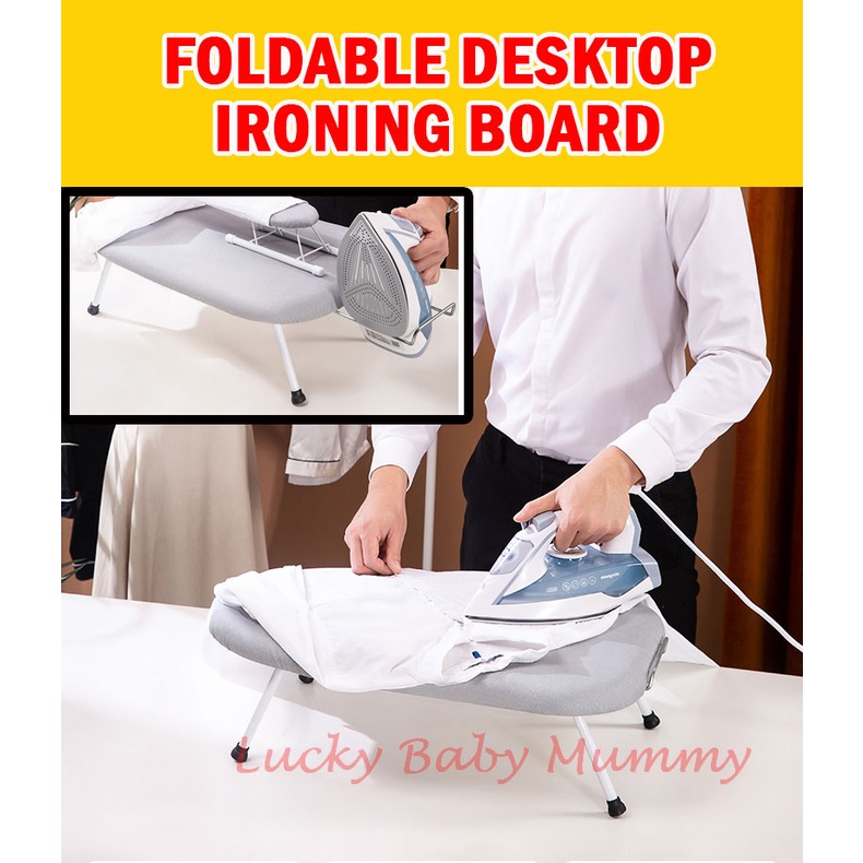 Mini Foldable Standing Ironing Board/ Table Board/Retractable Iron