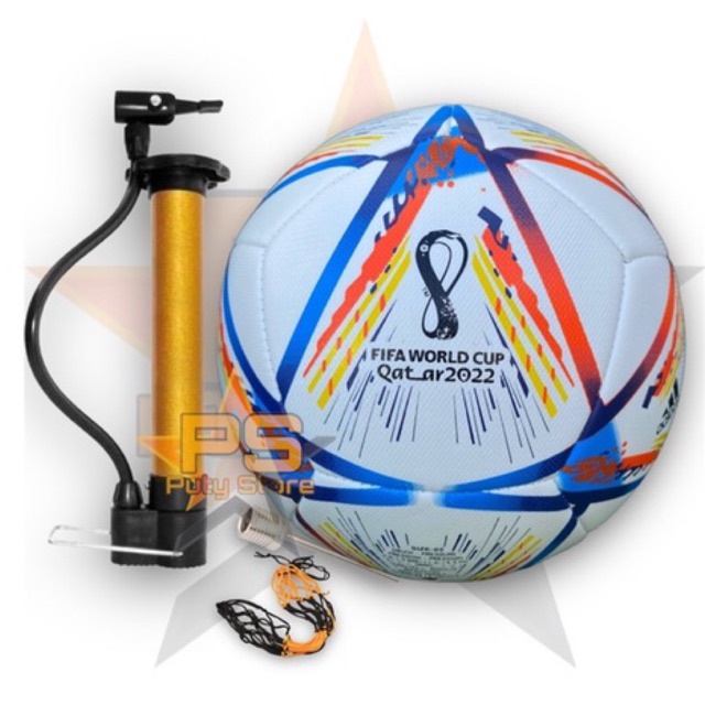 Adidas Al-Rihla Football Soccer Ball Free Mini Pump | Shopee Singapore
