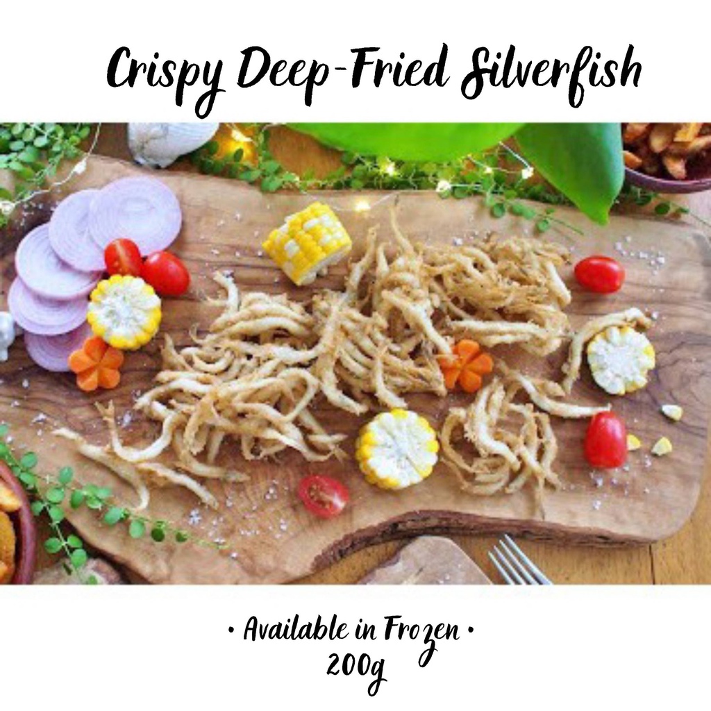 Crispy DeepFried Silverfish (200g) Shopee Singapore