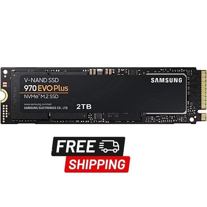 Samsung 970 EVO SSD 2TB - M.2 NVMe Interface Internal Solid State