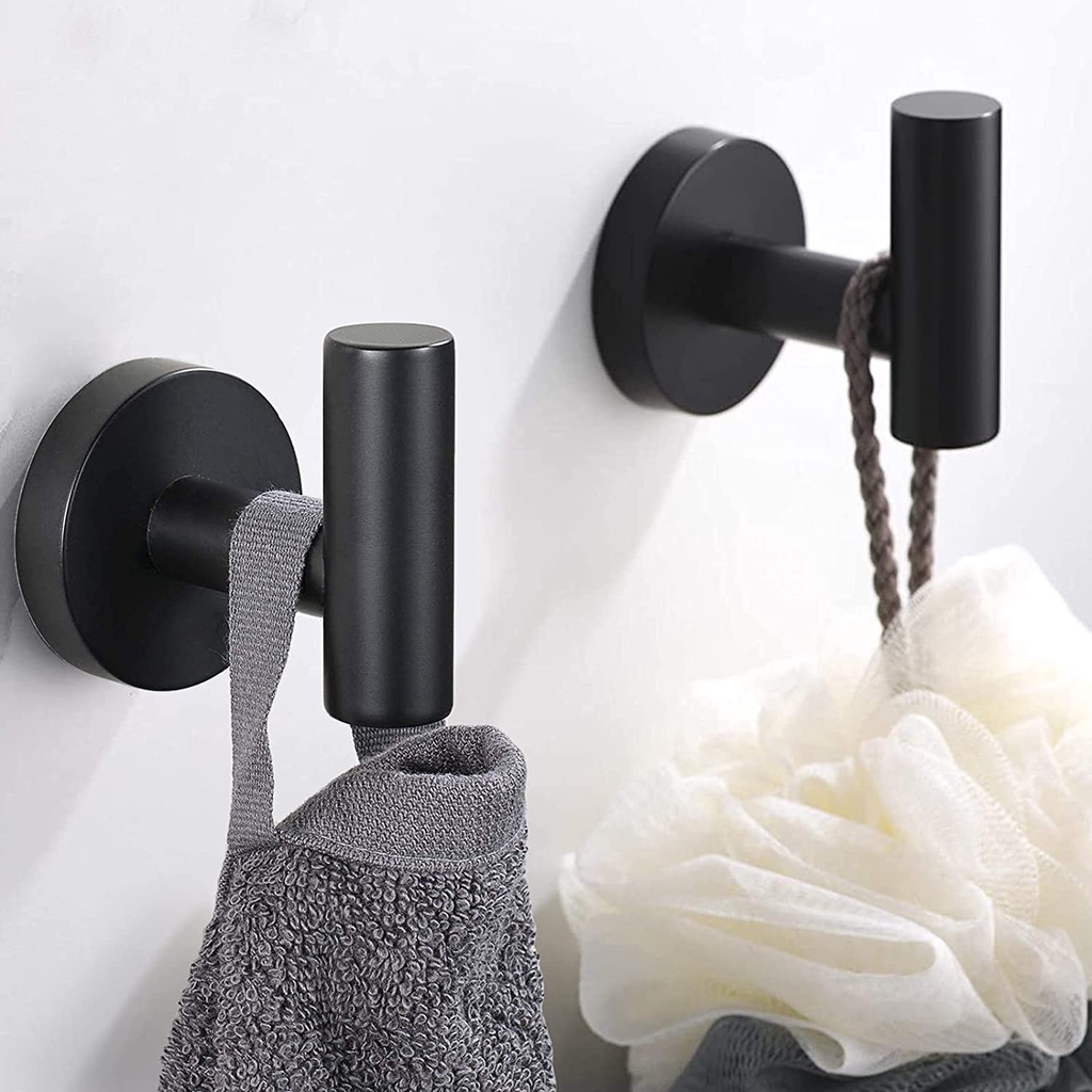 SG STOCKS👉Single Towel Hooks, SUS 304 Stainless Steel Coat/Robe Hook ...