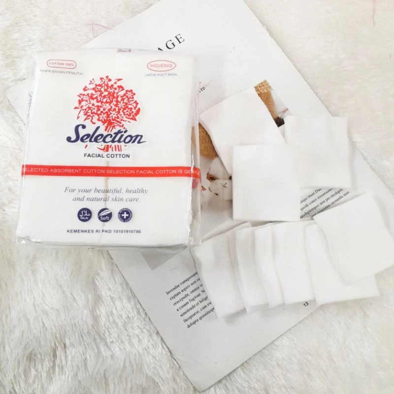 Kapas Kecantikan Selection Facial Cotton 35g Kapas Perawatan Wajah Murah