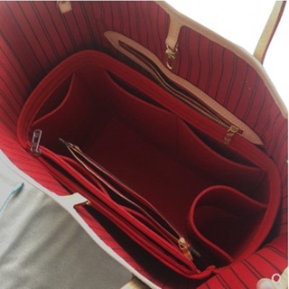 LV NeoNoe Bag Shaper & Felt Organizer, Luxury, Bags & Wallets on Carousell