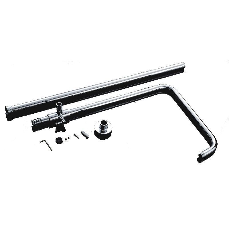 Copper Thickened Shower Head Lifting Pole Bathroom Stainless Steel ...