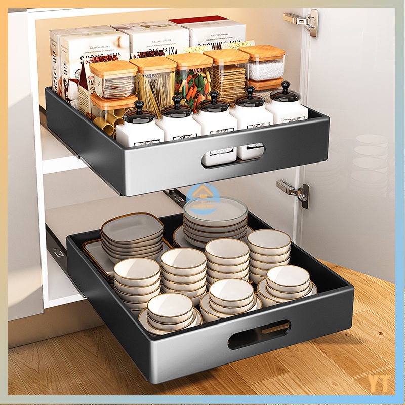 Cabinet Drawer Organizer Under The Sink Shelf Kitchen Cabinet To Put 