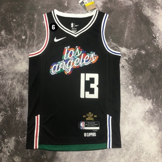 Los Angeles Clippers 11 John Wall Statement Edition Men Jersey
