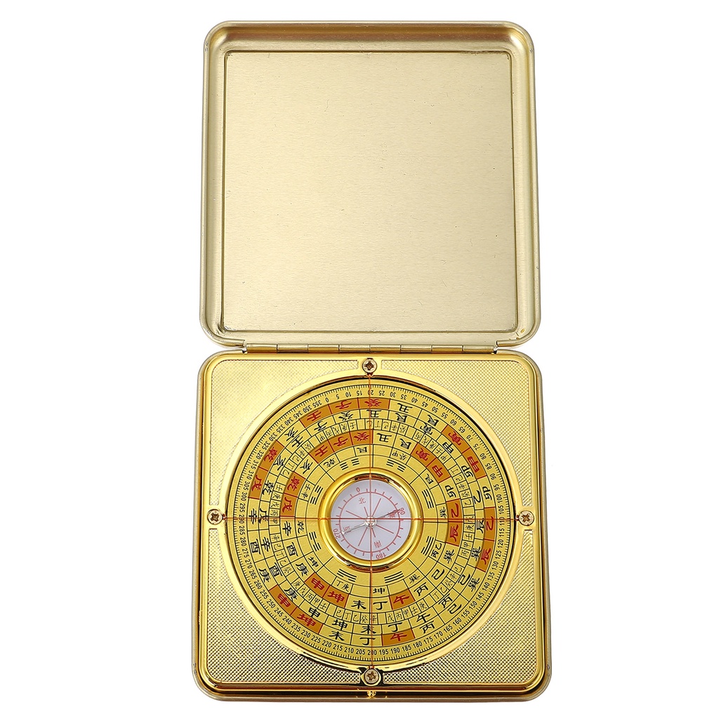 Chinese Fengshui Luo Pan Tool Vintage Fengshui Compass Camping Compass Ancient Chinese Compass