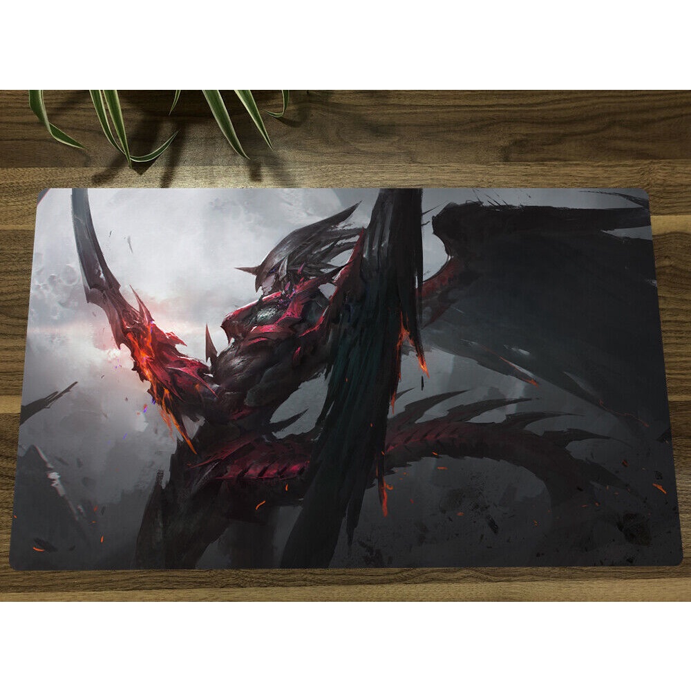 YuGiOh Playmat Destiny HERO Destroy Phoenix Enforcer TCG Mat Card Game ...