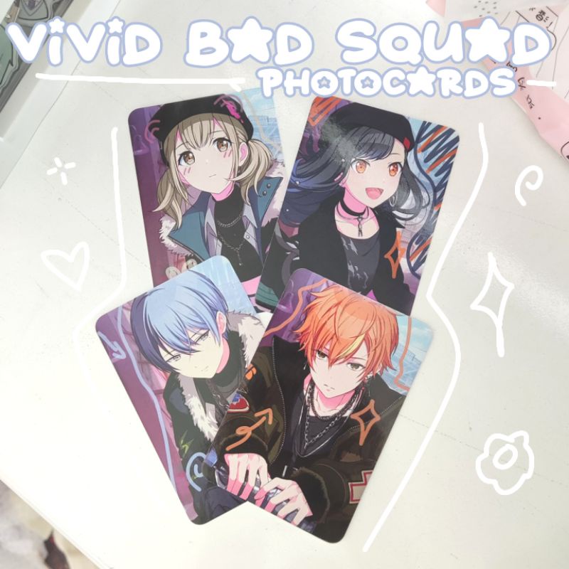 Vivid bad squad photocards (an, toya,akito,kohane) | Sekai project ...