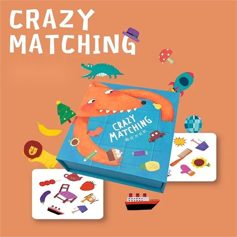 54 Cards Crazy Matching Spot It Out Find The Same Pattern Cultivate ...
