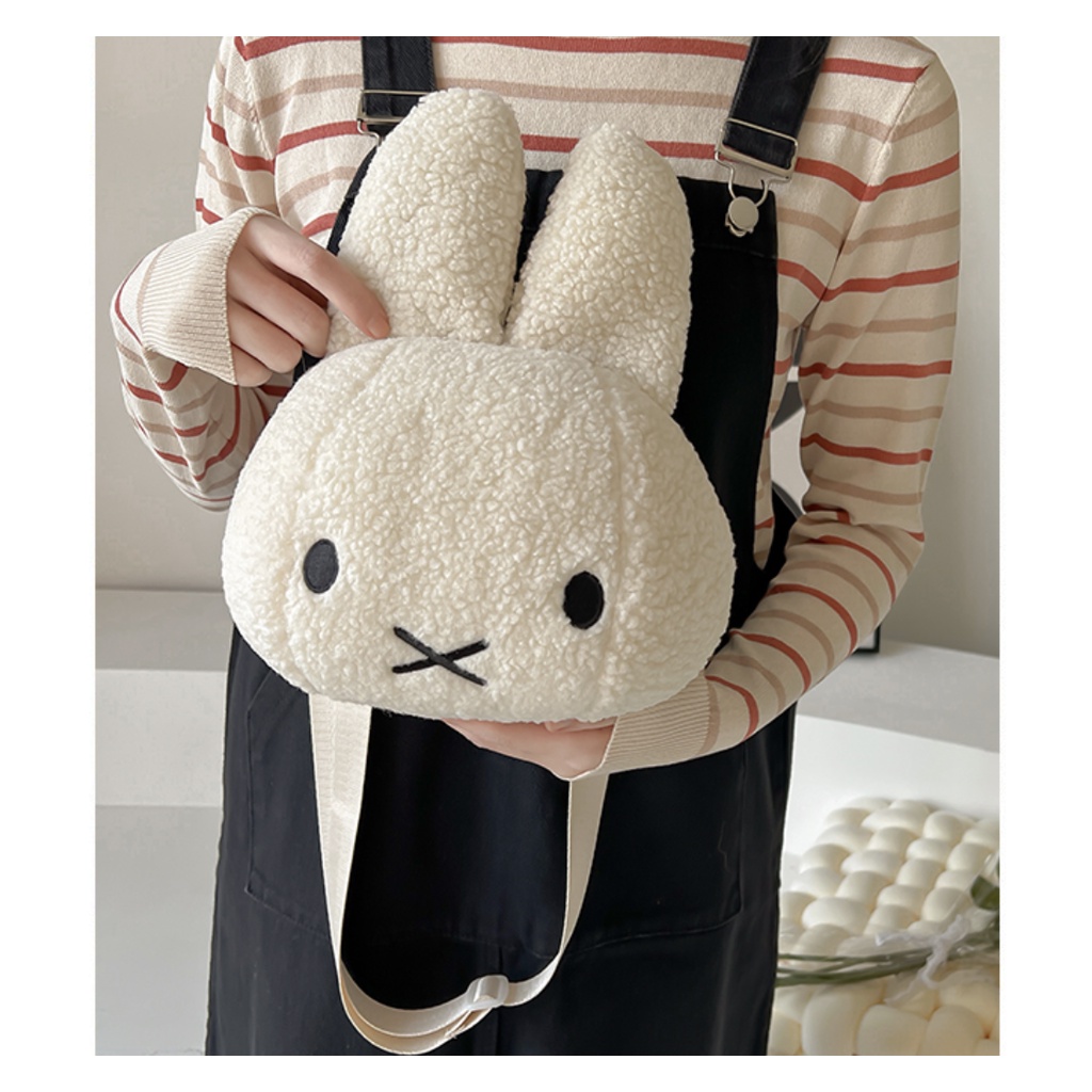 Miffy Alike Rabbit Bag Cute Bag for Chinese New Year